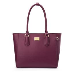 Lovevook women 15.6 Inch Laptop Briefcase Shopping Handbag Ladies Shoulder Large Work Zipper Multi-purpose Leather Tote Bag lady