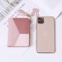 Geometric Women Cute Pink Wallets Pocket Purse Card Holder Patchwork Wallet Lady Female Fashion Short Coin Burse Money Bag