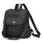 Women Backpack Purse Vegan Leather Handbags Multi-function Large Fashion Designer Travel Bag Ladies Shoulder Bags With Tassel