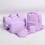 Free Shipping Stock Canvas Handbags Travel Tote Bags Small Nylon Fanny Pack PVC Cosmetic Pouch Bag Nylon Makeup Bag