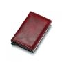 Custom Crazy Horse Wallet for Men Bifold Genuine Leather Wallets Vintage Bag Gift Western Handmade Unisex OEM Box Bulk Style PCS