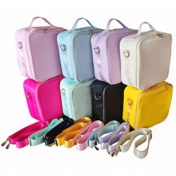 Keymay RTS Stock 8 Colors Portable Waterproof Nylon Picnic Kids School Cooler Lunch Bag Insulated Cooler Bag Insulated Lunch Bag