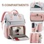Custom Fashion Lightweight Water Resistant Girl Daypack College School Nylon Leather Bag Travel Laptop Backpack Women With USB