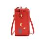 XL117 New Prints Multi-card Mini Women's Mobile Phone Bag Wholesalers Shoulder Bag Zip Money Clip Crossbody Bag