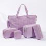 Oversize Eco Friendly Summer Bags Beach Hand Bags For Women Outdoor Custom Shopping Corduroy Tote Bag