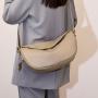 Soft Fabric Crossbody Bag Fashion Ladies Bags Brown Handbag Shoulder Leather Bags For Women Luxury High Quality