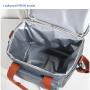 100% Leakproof OEM Custom Lunch Insulated Cooler Bag Large Waterproof Tote Thermal Soft Bag