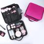 HR431 New Partition Handheld Makeup Bag PVC Film Covering Layer Printed Storage Bag Solid Color Oxford Fabric Embroidery Bag