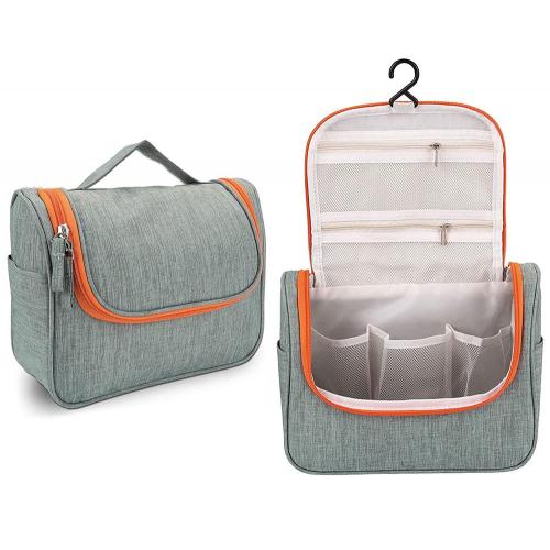 Wholesale Customized Logo Waterproof Travel Hanging Toiletry Cosmetic Organizer Bag