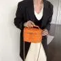 New Design Women Small Crossbody Purses Circle Designs Pu Leather Side Shoulder Chain Mini Hand Bags