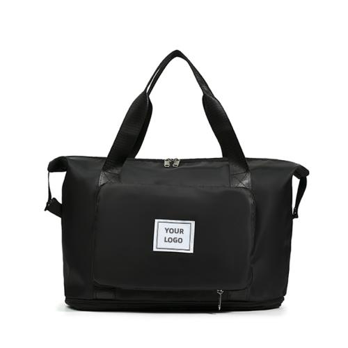 Waterproof Sports Gym Bag with Shoes Compartment Women Cute Sequin Duffel Bags Large Overnight Weekend Travel Bag