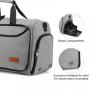 Custom Logo Travel Accessories Unisex Multifunction Water Resistant OEM Gym Bag Duffle Bag Sport Green Overnight Bag