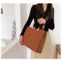Women's large capacity Tote bag 2024 new fashionable retro shoulder bag popular crossbody bag