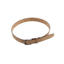 Fashion New Design Men's Double Side Natural Cork Belt 100% Vegan Cork Belt