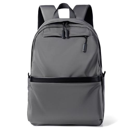 Casual Light Men polyester fabric backpack shoulder back bag business backpack fit 15.6 inch laptop backbag for wholesale