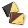 ZR505 Men Short Wallet Card Holder RFID Card Positions Case Frosting Purse Retro Money Clip Billfold Dollars PU Open Wallet