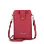 Ladies Korean Fashion Multi-Function Shoulder Wallet New Wholesale Solid Color Diagonal Mobile Phone Bag Single Strap Touch