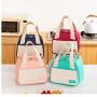 ZR849 Lunch Bag Aluminium Foil Insulated Portable Lunch Box Bag Handheld Waterproof Insulated Picnic Bag Work School Travel