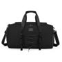 Custom logo print tote sports gym bag travel duffel bag with wet pocket & shoes compartment sports bags