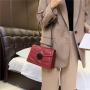 KBW429 New Fashion PU Leather Ladies Tote Chain Bags Women Solid Color Single Shoulder Crossbody Bag Women Handbags Women Bags
