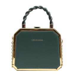 ZR269 Westernized Leisure Simple Women's Handbag Box Bag Exquisite Chain Straddle Underarm Bag Party
