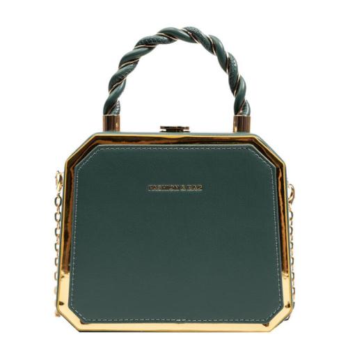 ZR269 Westernized Leisure Simple Women's Handbag Box Bag Exquisite Chain Straddle Underarm Bag Party