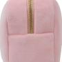 2021 New Style stock No MOQ Terry Pouch Bag Fashion Cosmetic Makeup Pouch Large Capacity