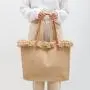 New Casual Canvas Tote Bags Sand beach Women Handbags Travel Ladies Large Capacity Shoulder Tote Handbag Designer Bag Custom