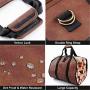 ZR582 Outdoor Picnic Bag Portable Firewood Storage Logging Bag Canvas Cloth Folding Travel Camping Firewood Tool Tote Bag Party
