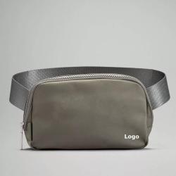 Custom Sling Waist Running Belt Bag Nylon Unisex Phone Fanny Pouch Crossbody Lemon Mini Belt Bags with Adjustable strap