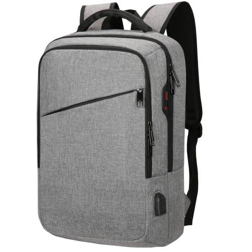 Factory Direct Sale Custom Business Laptop Backpack Fashion Waterproof Oxford School Bag with Anti-Theft USB Unisex
