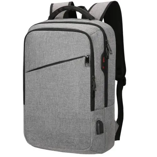 Factory Direct Sale Custom Business Laptop Backpack Fashion Waterproof Oxford School Bag with Anti-Theft USB Unisex