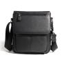 Vintage Men's casual handbags crossbody shoulder bag genuine leather bags brown retro cow leather bags for men