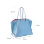Soft Genuine Leather Top Handle Big Space Lady Weekend Handbags High Quality Classic Design Tote Bags And Purse Women