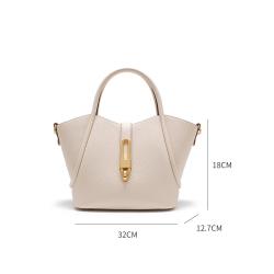Wholesale Vegan Leather Litchi Women Bags Fashion Custom Logo Cross Body Bag Ladies Shoulder Bags