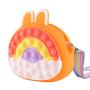 KB018 Silicone Children Cartoon Purse 2023 Mini Kids Bag Toy  Bubble Shoulder Bag Luxury Backpack High Quality Crossbody Bag