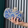 Cross Body With Diamond Handle Evening Bags Women Fashion Handbags Luxury Design Ladies Shiny PU Teen Messenger Bags Shoulder