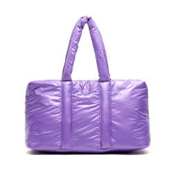 CHANGRONG Custom Lightweight Puffer Quilted Sport Travel Duffle Bag