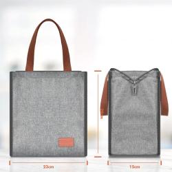 Gelory Custom Beach School Travel Portable Food Thermal Bags Reusable Lunch Picnic Work Delivery Tote Cooler Bag