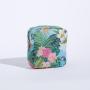 Stock S M L XL 4PCS Nylon Leaves New Summer Cute Travel Gift Tropical Print Makeup Bag Beach Large Toiletry Bags for Womens