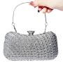 New Arrival Rhinestones Women Bags Chain Shoulder Handbags Party Wedding Day Clutch Purse Evening Bags Handbags For Ladies pochette femme
