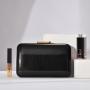 Fashionable solid color minimalist glossy light texture party evening bags handbags ladies purse clutch bag for women