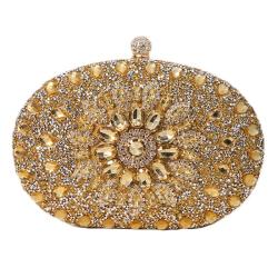 KBW639 Hot New Women Clutch Bag Alloy Diamonds Evening Bag High Quality Ladies Handbag Dress Banquet Handbag