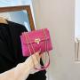 Simple Diamond Lattice Women Fashion Handbags Chain Small Square Bolsas Para Mujer Fashion Designer Women Bags Wholesale