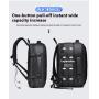 ZWY210 Daily Business Travel Student USB Shoulder Bag Men Women Oxford Expandable Laptop Backpack New Multi-Pocket Luggage Bag