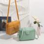 Camera bag 2024 ladies pu leather mobile phone bag wholesale fashion women's candy color crossbody bag