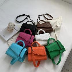 2022 Vintage Fashion Women Handbags Stone Grain Shoulder Bags Crossbody Small Square Ladies Designer Bags Popular Newest