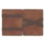 Eco Pu Leather Magic Wallet, Custom Brand RFID Blocking Thin Minimalist Magic Wallet Card Case