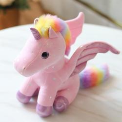 The mascot dolls gift spot rainbow sky Unicorn animal plush toy doll