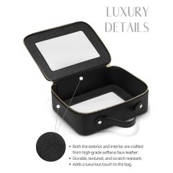 ODM OEM NEW Arrival 2023 Aopiya wholesale custom TPU portable clear cosmetic bag organizer with zipper large capacity